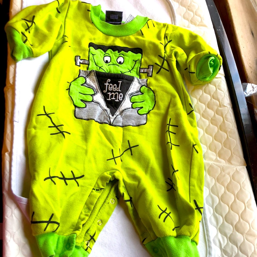 Frankenstein sweatsuits onesie